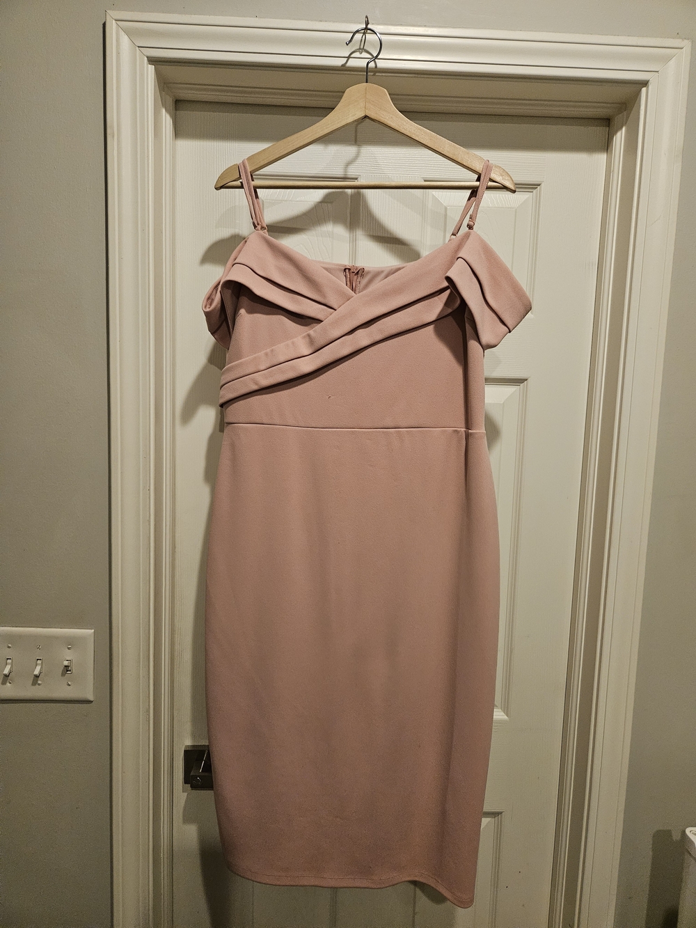 Premier Blush Pink One-Shoulder Cocktail Dress